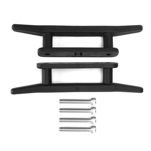 Marine Deck Cleat for Kayak Canoe - Black ABS 16.5cm 1