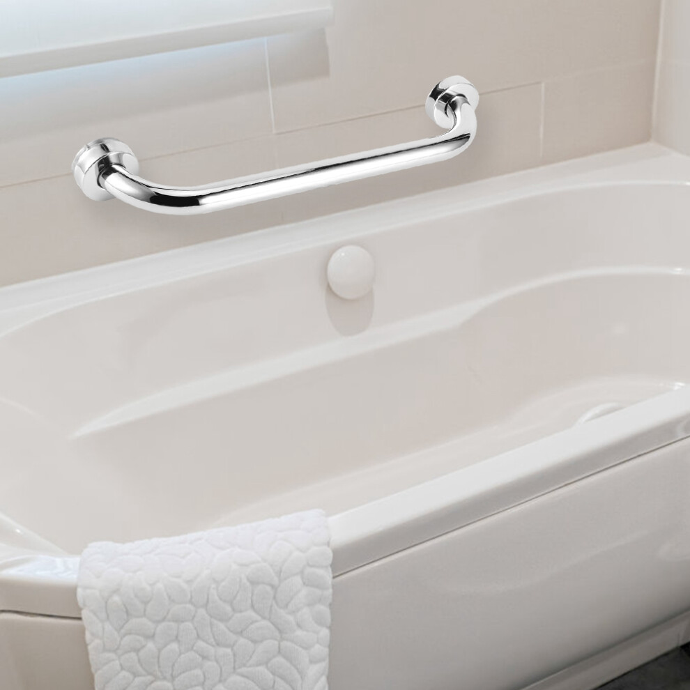 42.5cm Stainless Steel Bathroom Armrest for Elderly & Kids Safety