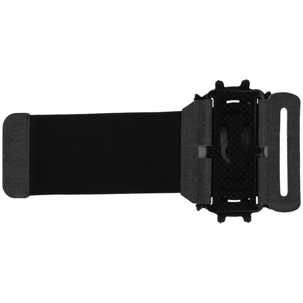360 Rotatable Silicone Phone Wristband Holder For Iphone 13 Pro Max Black 8191362121426