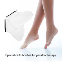 Cotton Paraffin Wax Foot Booties for Therapy Heat Retention One Size Fits All