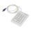 17-Key Mechanical Numeric Keypad, Splashproof, USB Wired, Model DX 17A 15