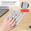 17-Key Mechanical Numeric Keypad, Splashproof, USB Wired, Model DX 17A 5