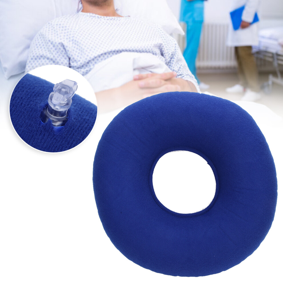 Elder Support Cushion Inflatable Round Thickening Pillow for Bedridden Patients