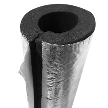 Premium Outdoor Pipe Insulation Foam Tube Waterproof Freeze Protection for HVAC & Roof Racks Fits ID 22-114mm 76mm x 20mm x 0.95m Insulation Wrap