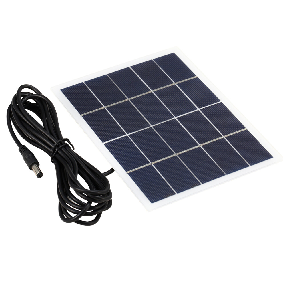 3W 5V Waterproof Polycrystalline Solar Panel For Battery Charging, 1713Cm 9381362122939