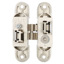 Heavy-Duty Zinc Alloy Crossed Concealed Hinge for Folding Doors Hardware
