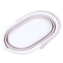 High Quality Light Pink Foldable Mop Bucket - 5cm Compact Storage