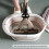 High Quality Light Pink Foldable Mop Bucket - 5cm Compact Storage 11