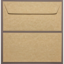 Parchment Envelopes Light Gold DL 110 x 220mm - 90gsm