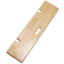 Thickened Wooden Transfer Board for Wheelchair - Safe Patient Mobility Aid with Grip Holes - Easy Transfers for Seated Patients - Reusable Design