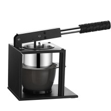Gadget de bucătărie pentru iubitorii de sucuri proaspete, storcător din oțel inoxidabil cu mâner ergonomic, presă manuală pentru citrice și