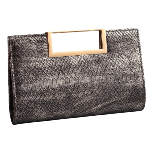 Abendtasche für Damen, elegante Umhängetasche,-Schwarz