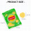 8PCS realistische Radiergummis in Form von Kartoffelchips, 3