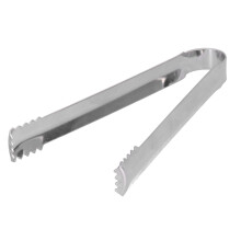Hygienisk serveringstang i rustfritt stål, robust istangtang, strømlinjeformet design, oppvaskmaskinsikre serveringsverktøy, allsidig tang for is,