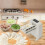 Electric Dumpling Maker Machine, Automatic Electric Dumpling Maker Household Dumpling Maker Press with 2 Modes for Evenly Shaped Wavy Output, Beginner 8