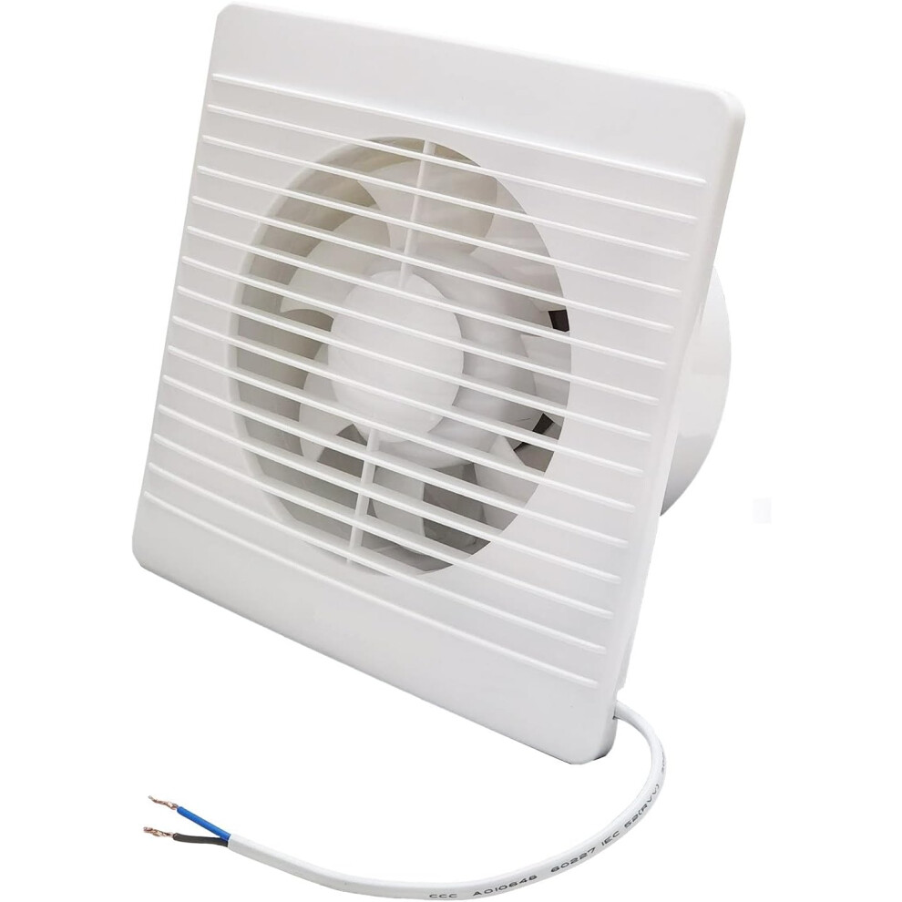 Quiet Operation Exhaust Fan, Continuous Ventilation Solution With Check Valve And Ball Bearing Motor For Garage Bathroom Toilet 9032131700765