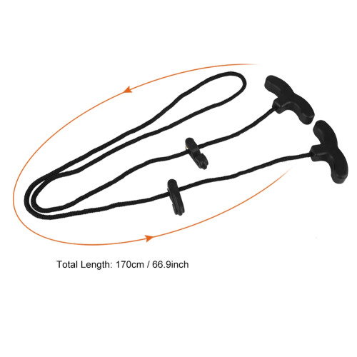 Leichter Armbrust-Spannseil mit verstellbarem Griff, 170 cm 2
