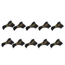 10 Stück PVC Gitarrenschutzplatte-Set für 40 Zoll/41 Zoll Akustikgitarre mit Drachmuster
