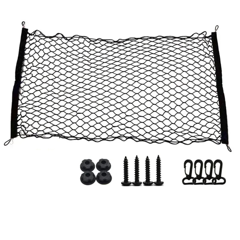 Car Cargo Net Car Trunk Net Rear Back Cargo Trunk Storage Organizer Luggage Net(Singlelayer110x60cm) 9323874001005
