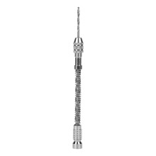 Aluminum Alloy Semi Auto Hand Twisted Drill + 10 Bits for Woodworking