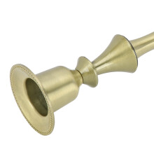 2Pcs European Style Single Head Candlestick Candle Holders Bronze Zinc Alloy