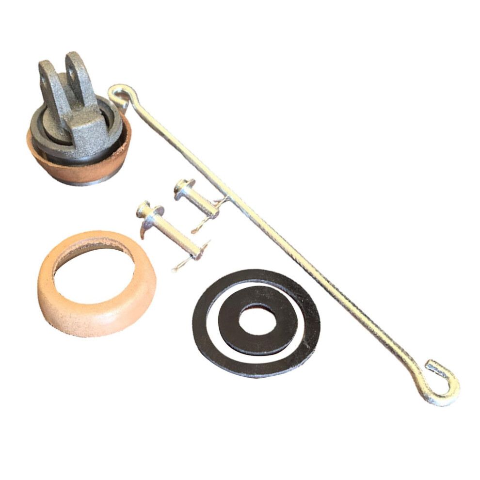 Type 75 Hand Pump Replacement Piston Kit Cast Iron Piston Galvanized Rod Sleeve Seal, Rubber Pad 9339159266007