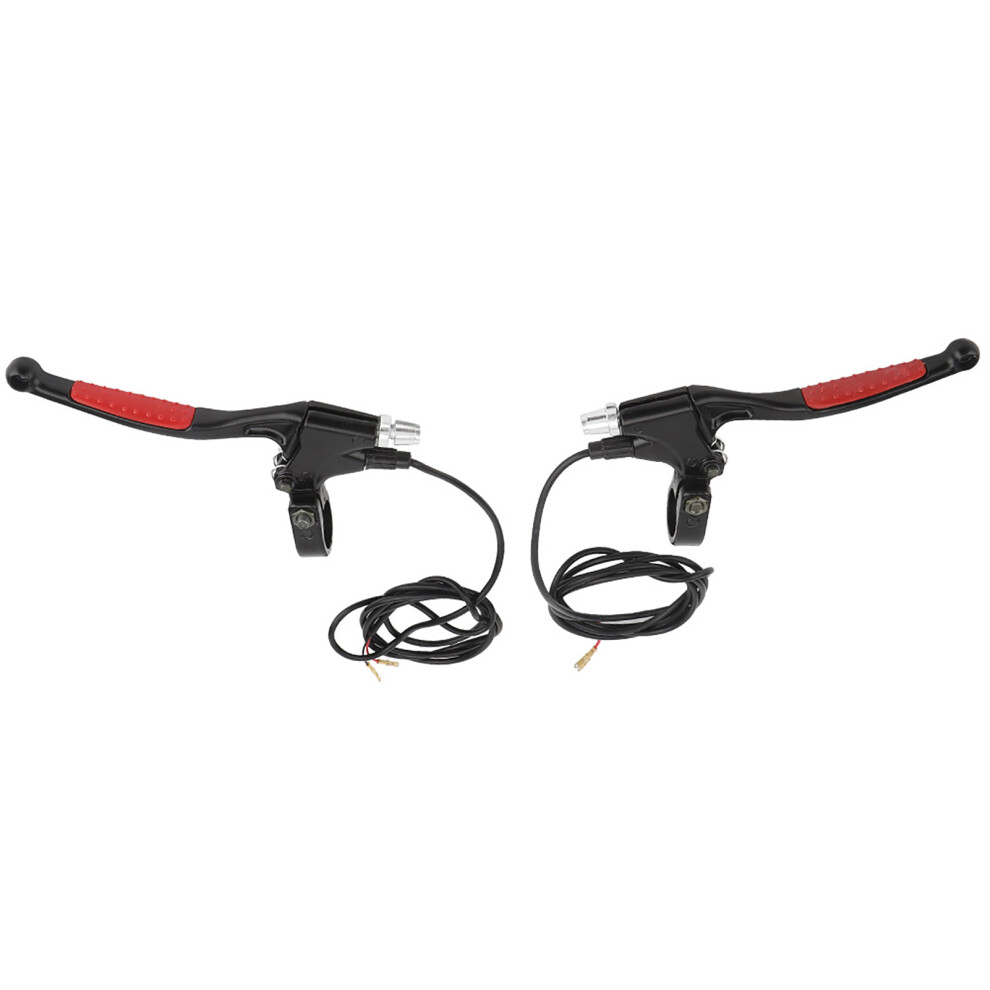 2Pcs Aluminum Electric Bicycle Brake Levers With 1.3M Cable For Scooters 9481362132362