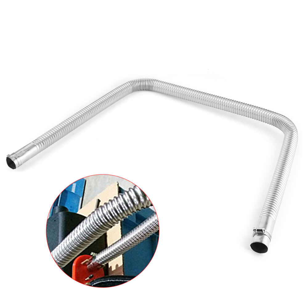 Stainless Steel 100Cm Exhaust Pipe 2.5Cm Diesel Heater Vent Hose 3271362132655