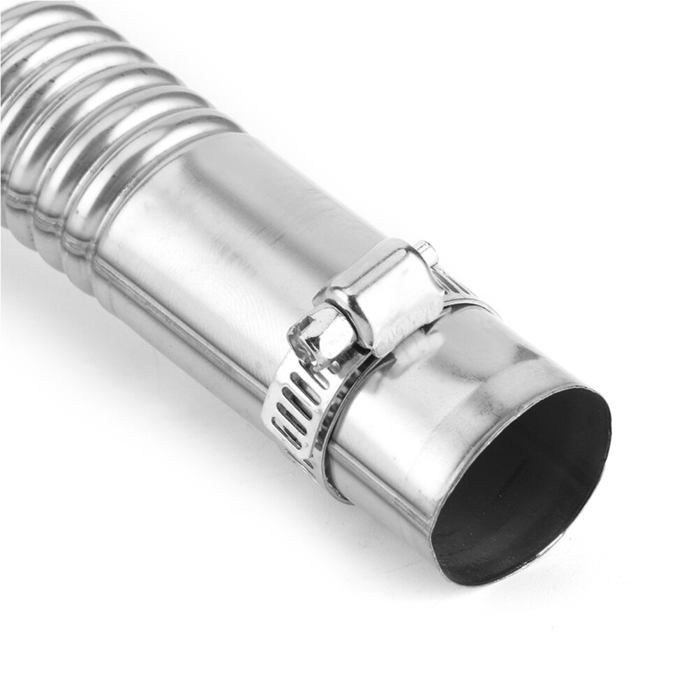 47.2In Stainless Steel Diesel Air Heater Vent Hose 2.5Cm Inner Diameter 5021362132647