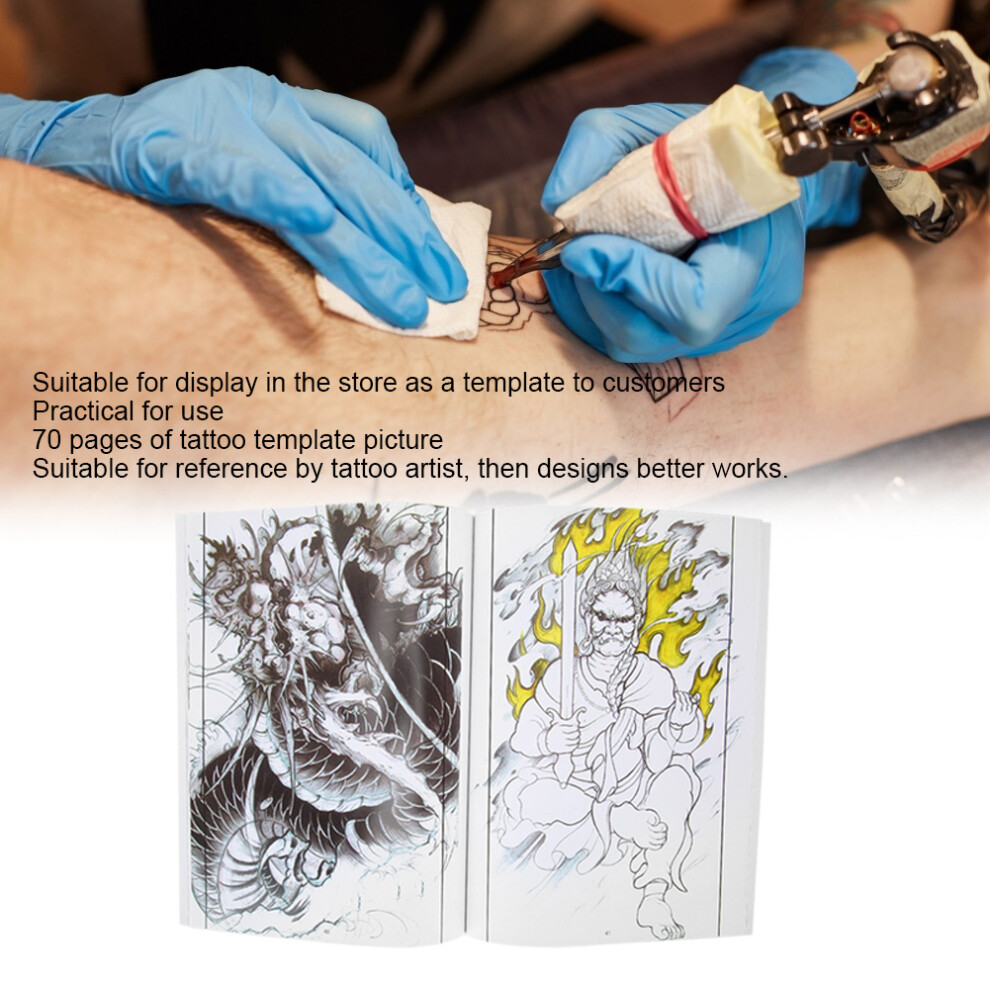Tattoo Artist's 70 Pg Reference: Lifelike Shader & Color Designs