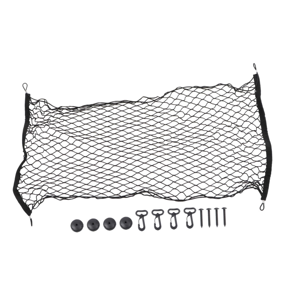 Double Layer Car Trunk Mesh Bag 110X40cm Cargo Net Organizer Storage Net For Rear Compartment 9323874001432