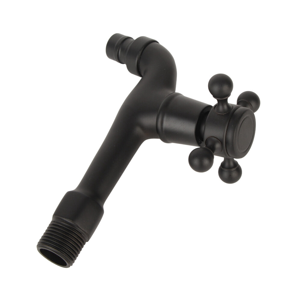 Stylish Antique Brass G1/2In Faucet: Perfect For Washing Machines 6951362132899