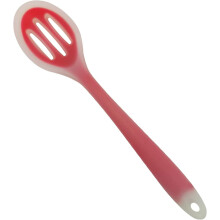 Cuillère-louche en silicone Poetic, résistante à la chaleur jusqu'à 250 C, antiadhésive et sûre, prise en main confortable pour une cuisine