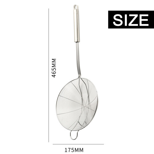 Κουτάλα Spider Strainer Skimmer για αποτελεσματικό μαγείρεμα, από ανοξείδωτο ατσάλι υψηλής 1