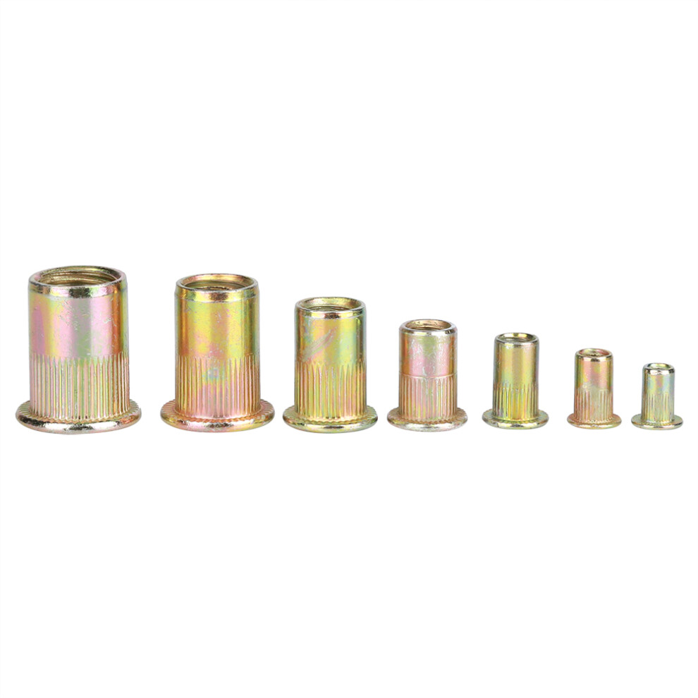 165Pcs Copper Alloy Rivet Nut Set M3-M12 Hand Tools Fasteners 8781362134610
