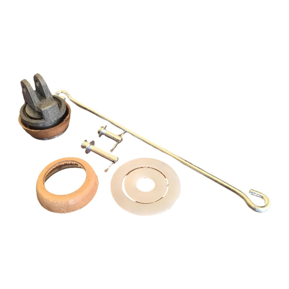 Type 75 Hand Pump Replacement Piston Kit Cast Iron Piston Versatile Practical Easy To Install Sleeve Seal Galvanized Rod, Silicone Pad 9339159266229