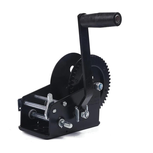DIKKAC 1000Lb Manual Winch Without Rope And Hook