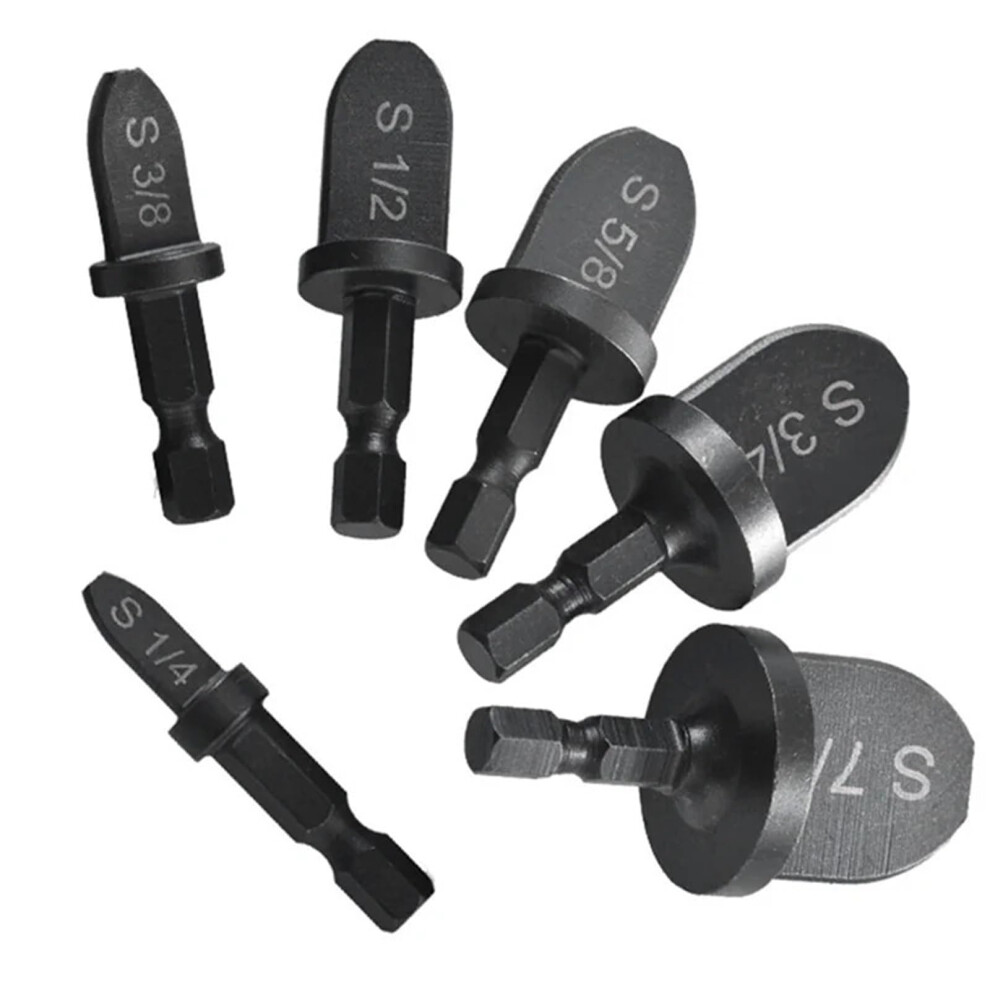 6 Pieces Of Steel Hexagonal Handle Tube Expander Reamer Kit reamer-image-OPC-PMZVWB8-NEW