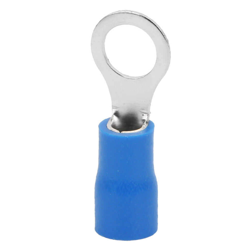1000Pcs Brass Cold Pressed O Type Rv2-5 Blue Crimp Terminals For Electrical Engineering 3491362136204
