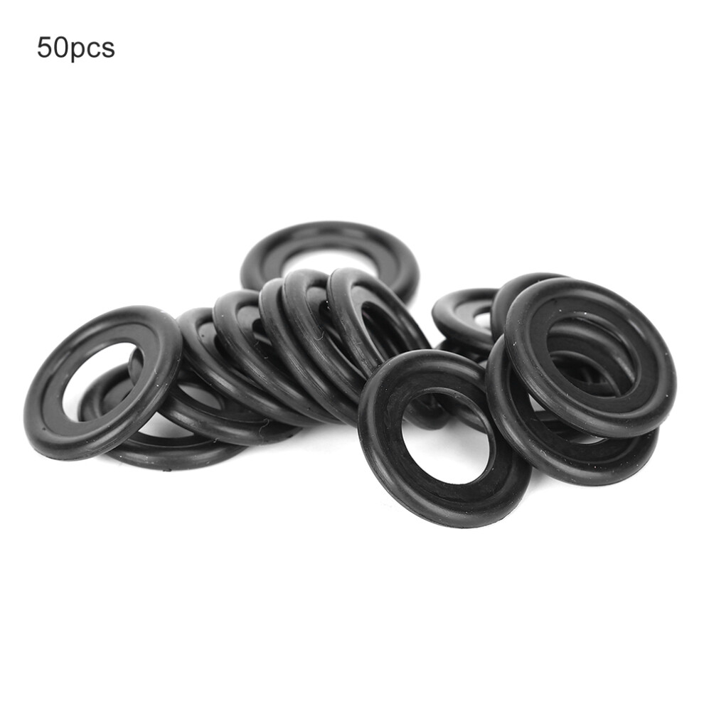 50Pcs Rubber Oil Drain Plug Gasket Seal Set For Opel And Vauxhall 4981362138876
