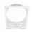 Square Interface 150MM AC Exhaust Duct Connector Durable ABS 10