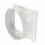 Square Interface 150MM AC Exhaust Duct Connector Durable ABS 8