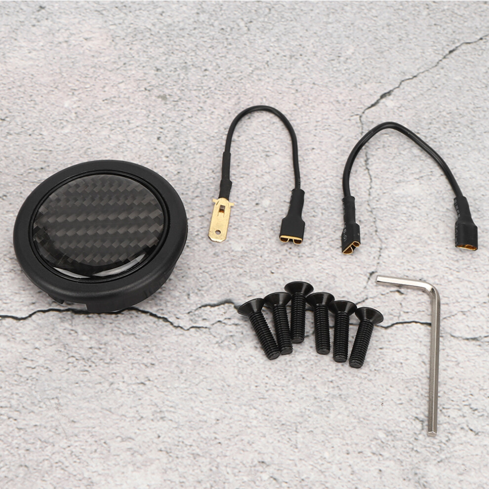 Easy Install Carbon Fiber Push Button For 6 Bolt Omp Steering Wheel 8771362141671