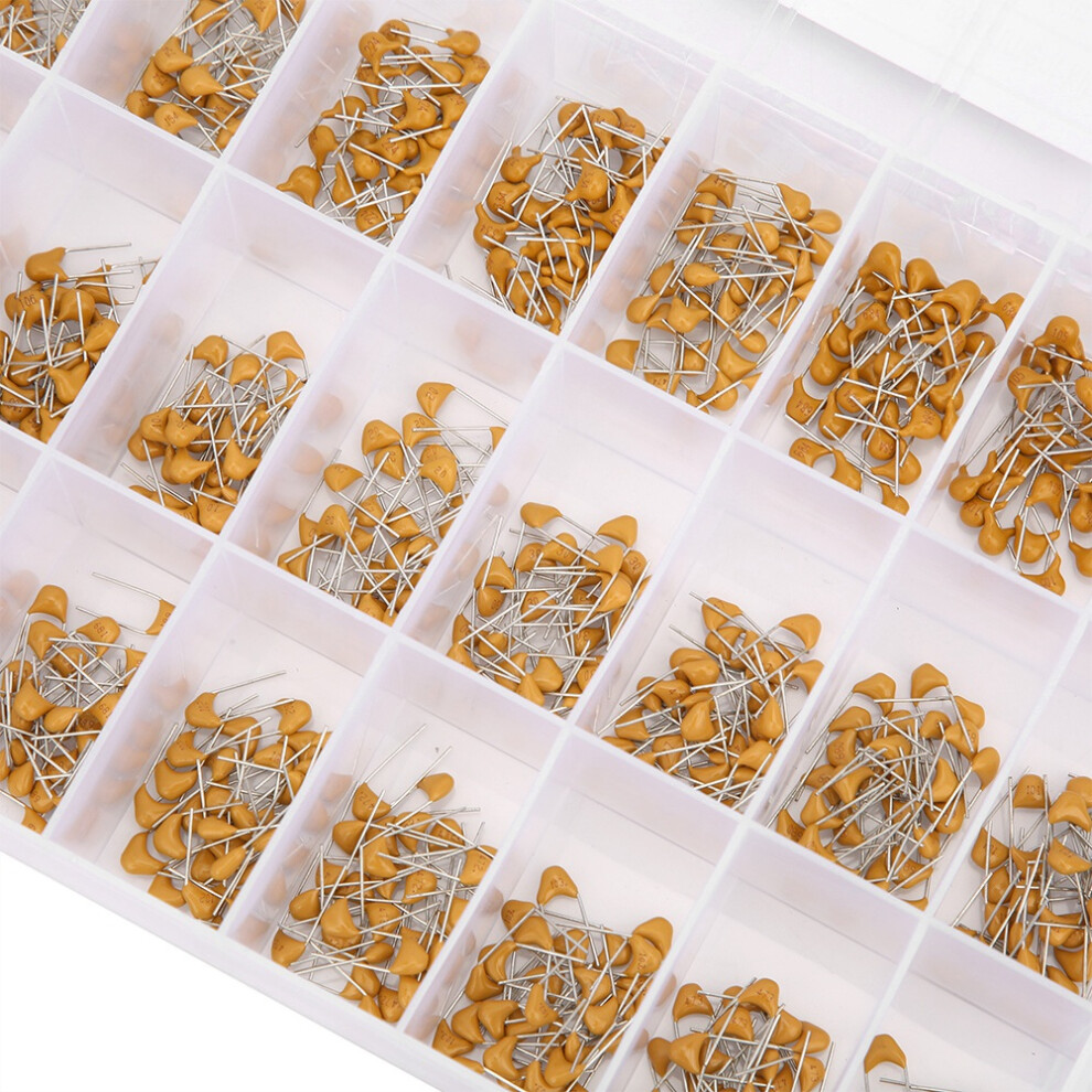 0.1Uf-100Nf 720Pcs 24 Types Capacitors Kit With Storage Solution 50V 6921362143751