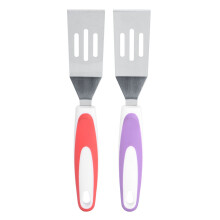 Utensílio de cozinha multifuncional, aço inoxidável premium, lâmina afiada para cortar sobremesas, cabo resistente ao calor, pode ser lavado na