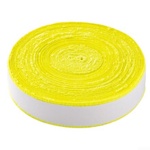 Sweat Wicking 10m Grip Tape Roll Suitable for Tennis, Squash, and Badminton Rackets (Yellow)