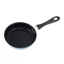 Frigideira mini antiaderente em aço inoxidável para ovos, sua companheira na cozinha para cozinhar e limpar com facilidade, com cabo ergonômico e
