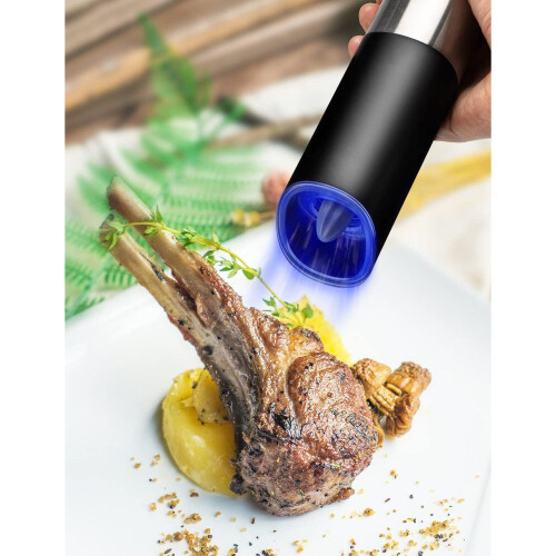 Η απόλαυση του MasterChef: Ηλεκτρικός μύλος για αλάτι και πιπέρι, με μπαταρία, 2