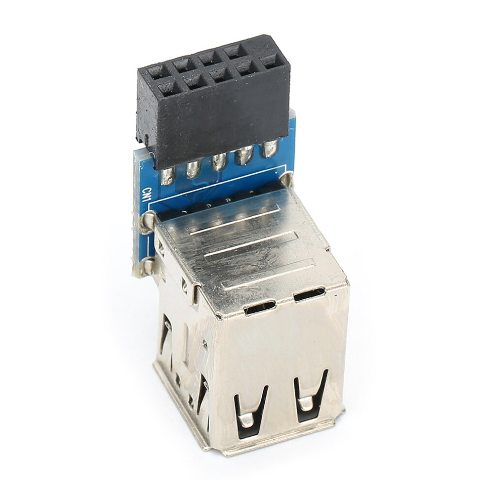 9Pin To 2 Usb 2.0 Pc Motherboard Usb Expansion Adapter Blue 4371362144456