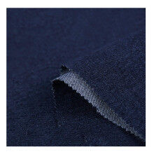 Soft 100% Cotton Washed Denim Fabric Thick Denim Jeans Dress T-Shirt Material Sewing of Clothes(Color:Dark Blue)